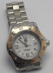 TAG HEUER WN1350 WOMENS PROFESSIONAL TWO TONED WATCH