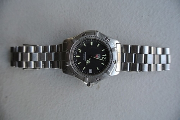 TAG HEUER Professional 2000 Watch Mens Stainless Steel Diver WK1110