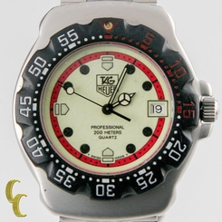 Tag Heuer Stainless Steel Men's 200 Meters Formula One Quartz Watch 371.513