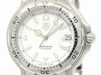 Fake AAA Polished TAG HEUER 6000 Professional Steel Quartz Mens Watch WH1111 (BF111432) Watch