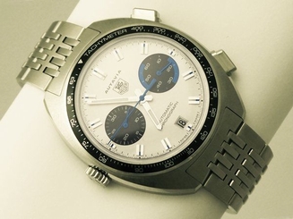Tag Heuer 'Siffert' Autavia CY2110 Stainless Steel Gent's Watch - Contemporary