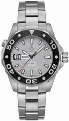 Fake AAA NEW TAG HEUER AQUARACER WAJ2111.BA0870 AUTOMATIC 500M DIVERS SILVER MENS WATCH Watch