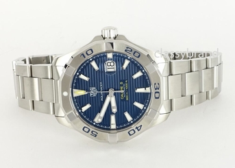 Tag Heuer WAY2012.BA0927 Automatic 43mm Blue Dial Aquaracer Men's Watch NEW