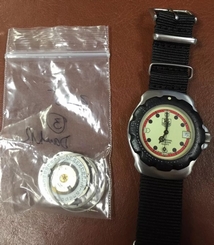 Serviced! TAG Heuer F1 Formula One WA1211 Men's Diver Watch - Luminous Dial!