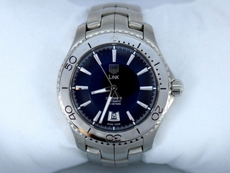 TAG Heuer Link Calibre 5 WJ201A Automatic 200M Stainless Steel Men's Wristwatch