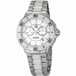 TAG HEUER WOMEN'S FORMULA 1 DIAMOND 41MM TWO TONE QUARTZ WATCH CAH1211.BA0863