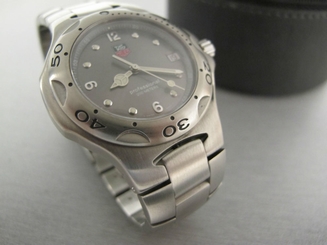 GENUINE TAG HEUER KIRIUM 200 METERS STAINLESS STEEL MEN'S QUARTZ WRIST WATCH