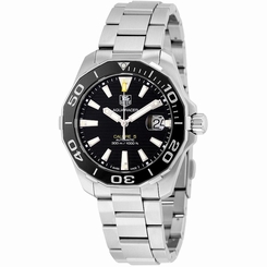 TAG HEUER MEN'S AQUARACER 41MM STEEL BRACELET AUTOMATIC WATCH WAY211A.BA0928