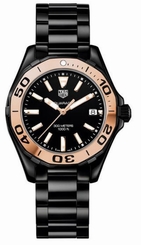 Tag Heuer Aquaracer 35mm Ceramic Quartz Women's Watch WAY1355.BH0716