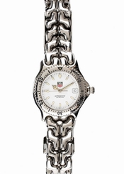 TAG HEUER Men's Stainless Steel White WG1110-0 Wrist Watch MHL WY3041