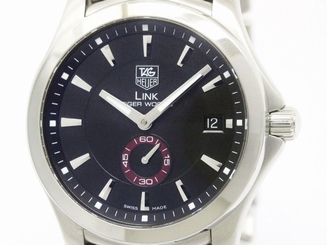 Polished TAG HEUER Link Tiger Woods LTD Edition Automatic Watch WJ2110 (BF112625