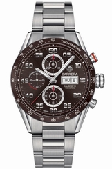 Tag Heuer Carrera Chronograph Day-Date 43mm Men's Watch CV2A1S.BA0799