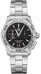 Tag Heuer Aquaracer Alarm 39mm Quartz Men's Watch WAP111Z.BA0831 760643136459