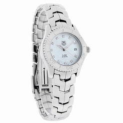 Tag Heuer Link Diamond Ladies MOP Swiss Quartz Watch WJ1319.BA0572 760643065520
