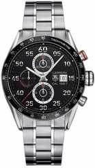 Tag Heuer Carrera Chronograph Calibre 1887 Steel Men's Watch CAR2A10.BA0796