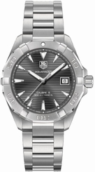GENUINE TAG HEUER AQUARACER WAY2113.BA0910 AUTOMATIC CALIBRE 5 MENS GREY WATCH 7612533110304
