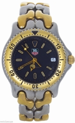 Tag Heuer Ladies Professional 200M Two-Tone Grey Dial Quartz Watch WG1320-2