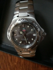 EXCELLENT Mens Tag Heuer Kirium Professional 6000 WL1111 watch W BOX PAPERS