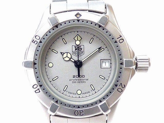 Authentic Tag Heuer 2000 professional 962.208 Watch Quartz ladys