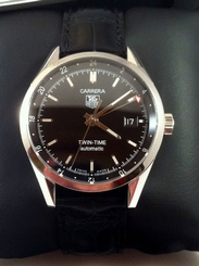 Fake AAA Tag Heuer Carrera Calibre 7 Twin Time WV211Mens  Automatic Watch Excellent Cond. Watch