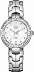 WAT2314.BA0956 TAG HEUER LINK NEW & AUTHENTIC DIAMOND FACE WOMENS WATCH 7612533099555
