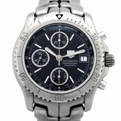 Used[B] Watch Men TAG HEUER Link Chronograph Ref. CT2111 Self winding G9X