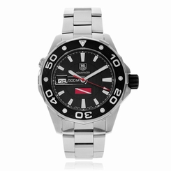 Tag Heuer WAJ211A-BA0870 Mens Black Dial Analog Quartz Watch
