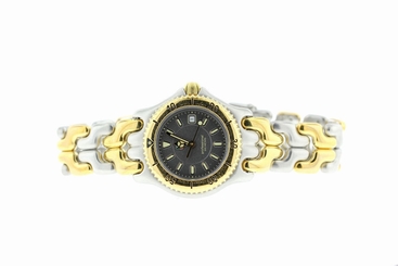 Tag Heuer WG 1320-R0 Two Tone Stainless Steel/ Yellow Gold Wrist Watch for Women