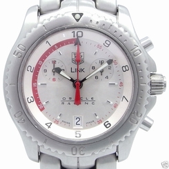 Auth TAG HEUER "Link Oracle Racing" Limited Edition CT1118 Quartz, Men's watch