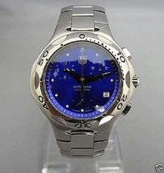 Auth TAG HEUER "Kirium Chronograph" CL1112 Quartz, Men's watch