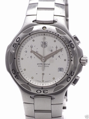 Auth TAG HEUER "Kirium Chronograph" CL1111 Quartz, Men's watch
