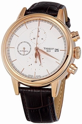 Tissot Carson Automatic Chronograph Silver Dial Mens Watch T0854273601100