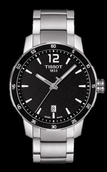 Tissot Quickter Classic Silver Black Quartz Analog Men's Watch T095.410.11.057.