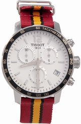 TISSOT QUICKSTER MIAMI HEAT NBA SPCL ED. SILVER DIAL MEN'S WATCH T0954171703708