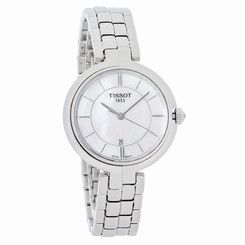 Tissot Flamingo Ladies MOP Stainless Steel Swiss Quartz Watch T094.210.11.111.00
