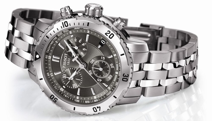 NEW MEN'S TISSOT PRS200 CHRONOGRAPH SAPPHIRE SPORTS WATCH T067.417.11.051.00