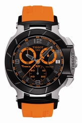 Tissot T-Race Quartz Black Dial Men's Analog Watch T048.417.27.057.04