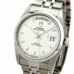 Pre-owned TUDOR 76200 Prince Automatic SS White Dial Mens Wristwatch, PD