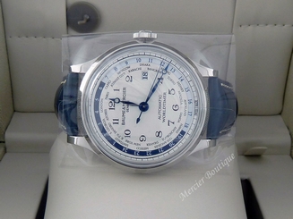NEW Baume et Mercier Capeland Worldtimer Swiss Automatic Men's Watch 10106 7613268246221