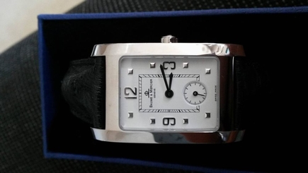 Watch baume et mercier suisse quartz