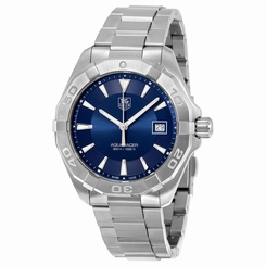 Tag Heuer Aquaracer Blue Sunray Dial Stainless Steel Mens Watch WAY1112.BA0928