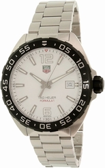  Tag Heuer Men's Formula 1 WAZ1111.BA0875 Silver Stainless-Steel Swiss Quartz Wat