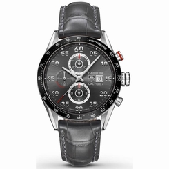 Tag Heuer Carrera? Men's 43mm Chronograph Automatic Watch CAR2A11.FC6313 7612533105263
