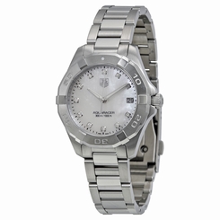 Tag Heuer Aquaracer White Mother of Pearl Dial Steel Ladies Watch WAY1313.BA0915