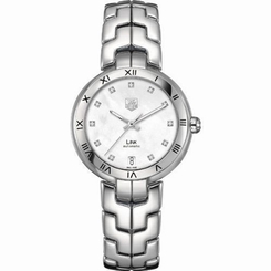 TAG Heuer Link MOP Dial Stainless Steel Women's Watch WAT2315.BA0956