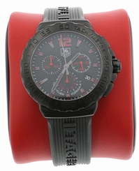 Tag Heuer Formula 1 cau111a.ft Black Dial Black Rubber Men NIB FACTORY WARRANTY