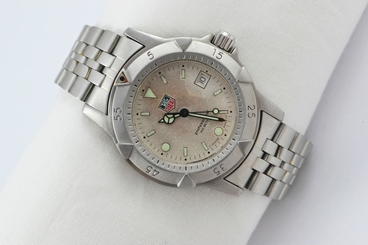 Vintage Tag Heuer 1500 Series Stainless Steel Quartz Mens WD1221-K-20 Watch 462