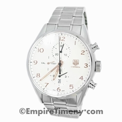TAG HEUER CARRERA CAR2012 CHRONOGRAPH DATE STAINLESS STEEL AUTOMATIC MENS WATCH