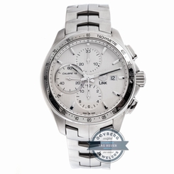 Tag Heuer Link Chrono CAT2011.BA0952 Auto 43mm Steel Mens Bracelet Watch 760643135292