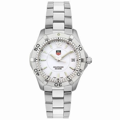 TAG Heuer Men's WAF1111.BA0801 White Aquaracer Watch